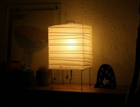 Isamu Noguchi AKARI 1X table lamp Japanese paper lighting set 100V 40W LED